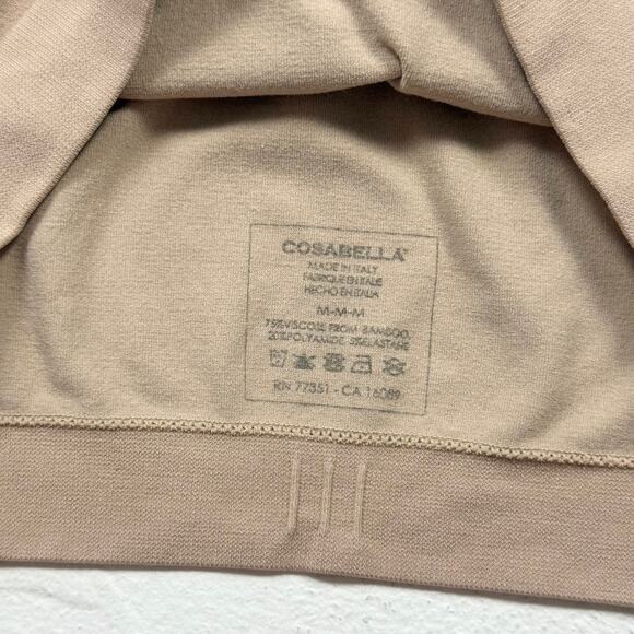 Cosabella Tan Bamboo Viscose Stretch Bralette, Size Medium - Picture 5 of 5
